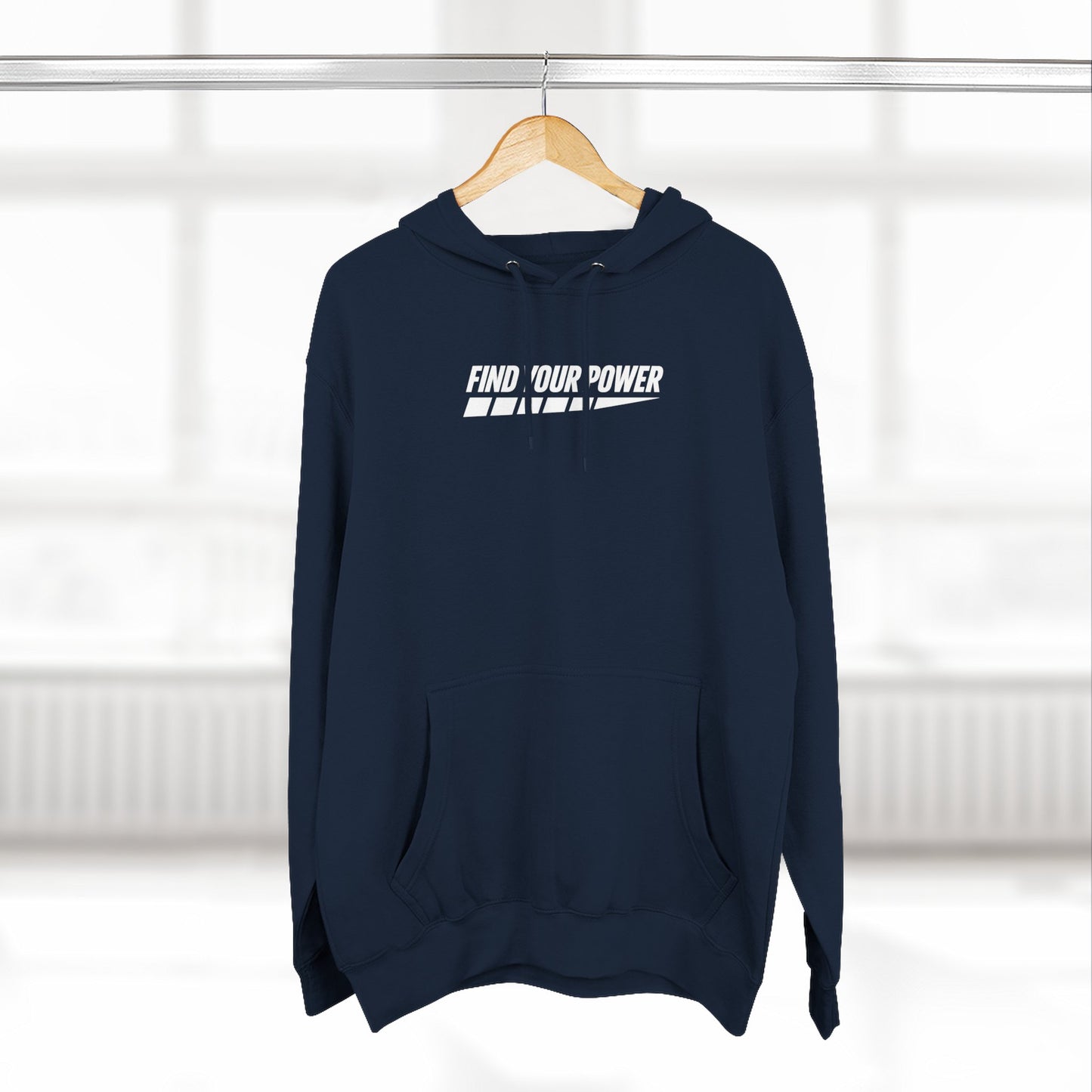 Find Your Power Hoodie – Motivational Unisex Pullover, Inspirational Graphic Sweatshirt, Everyday Comfort, Casual Athleisure Wear