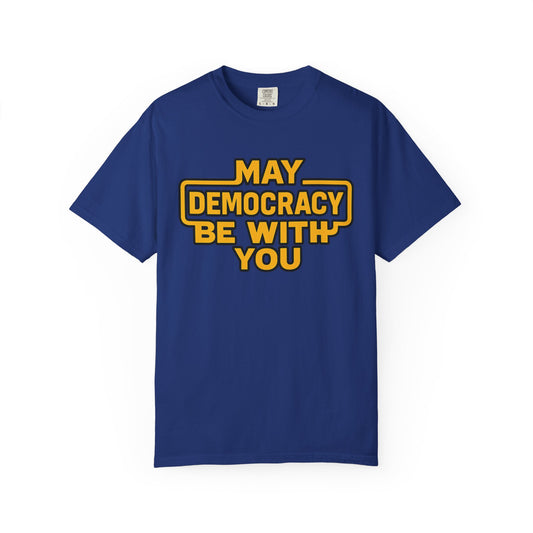Pro-Democracy Unisex T-Shirt – Activist Graphic Tee, Political Statement Shirt, Everyday Casual Wear, Election Day Outfit