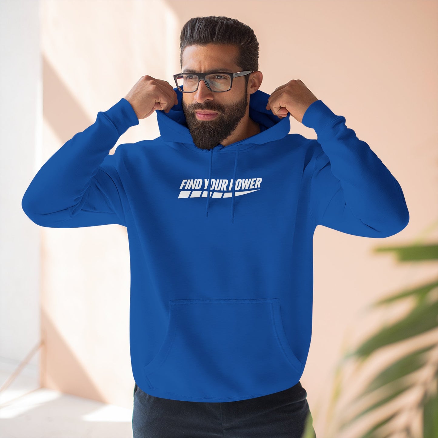 Find Your Power Hoodie – Motivational Unisex Pullover, Inspirational Graphic Sweatshirt, Everyday Comfort, Casual Athleisure Wear
