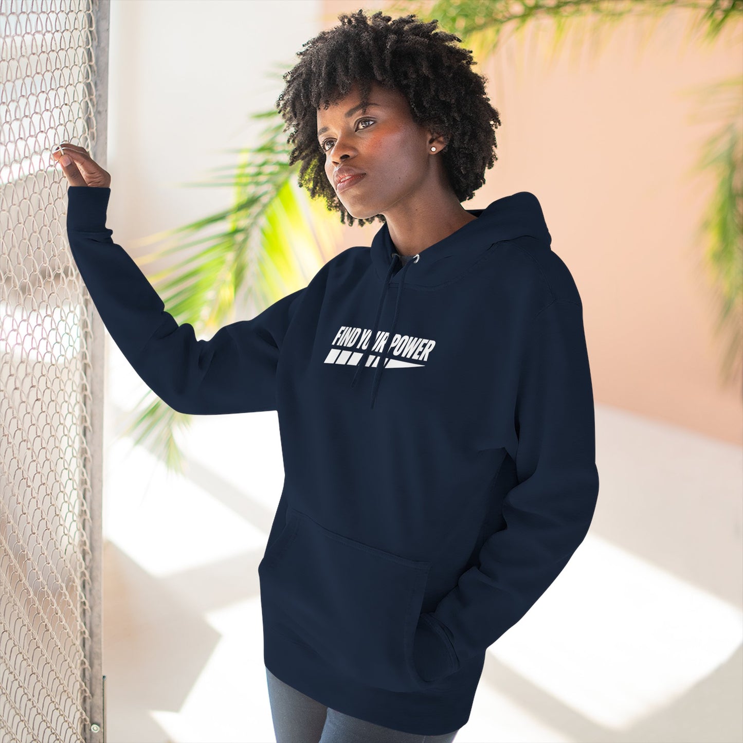 Find Your Power Hoodie – Motivational Unisex Pullover, Inspirational Graphic Sweatshirt, Everyday Comfort, Casual Athleisure Wear