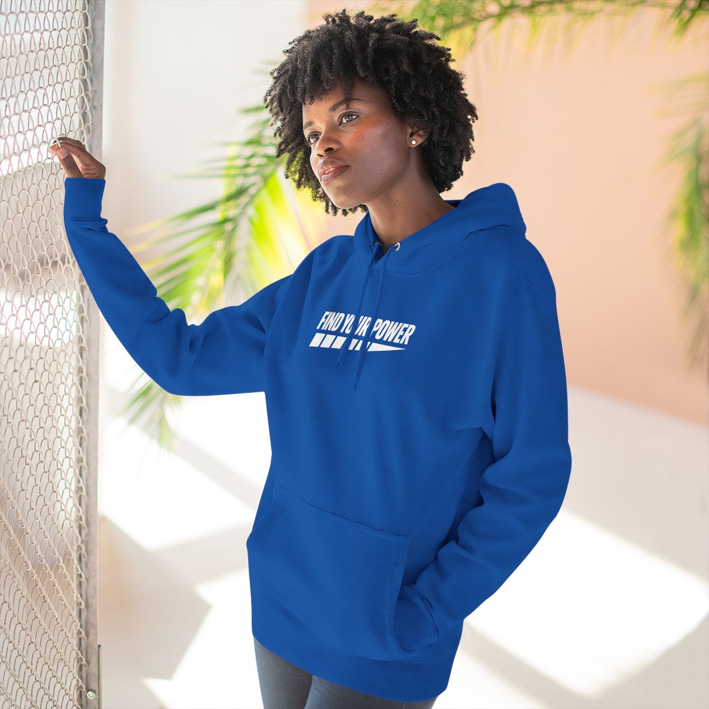 Find Your Power Hoodie – Motivational Unisex Pullover, Inspirational Graphic Sweatshirt, Everyday Comfort, Casual Athleisure Wear