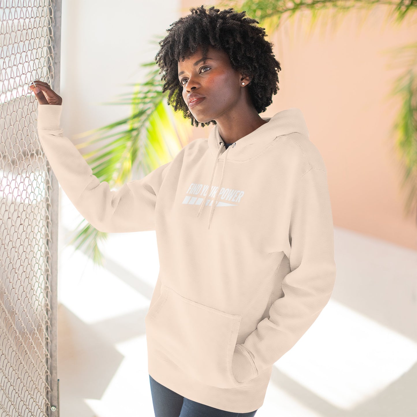 Find Your Power Hoodie – Motivational Unisex Pullover, Inspirational Graphic Sweatshirt, Everyday Comfort, Casual Athleisure Wear