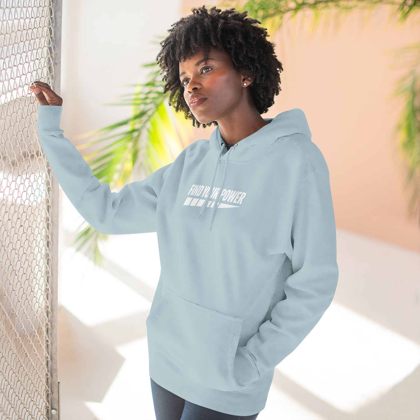 Find Your Power Hoodie – Motivational Unisex Pullover, Inspirational Graphic Sweatshirt, Everyday Comfort, Casual Athleisure Wear