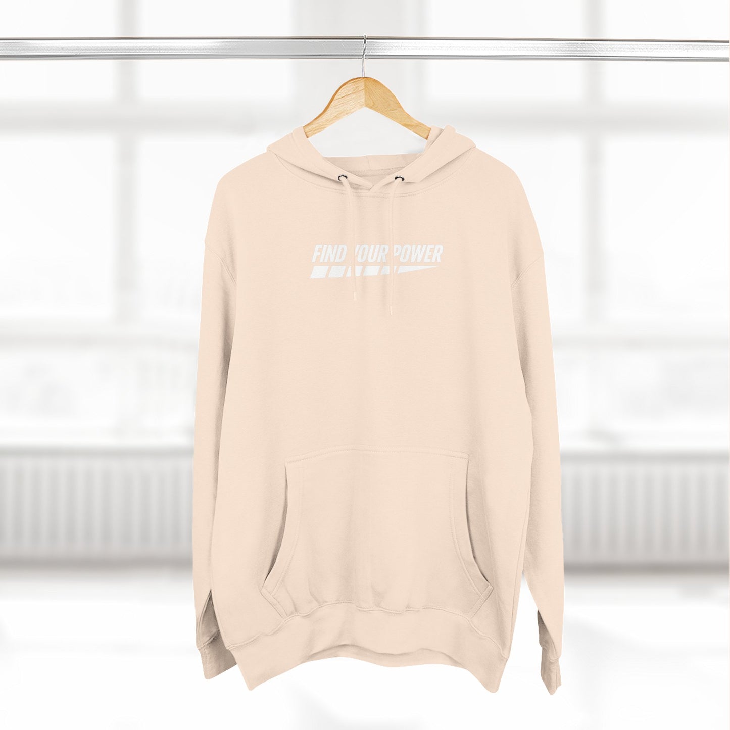 Find Your Power Hoodie – Motivational Unisex Pullover, Inspirational Graphic Sweatshirt, Everyday Comfort, Casual Athleisure Wear