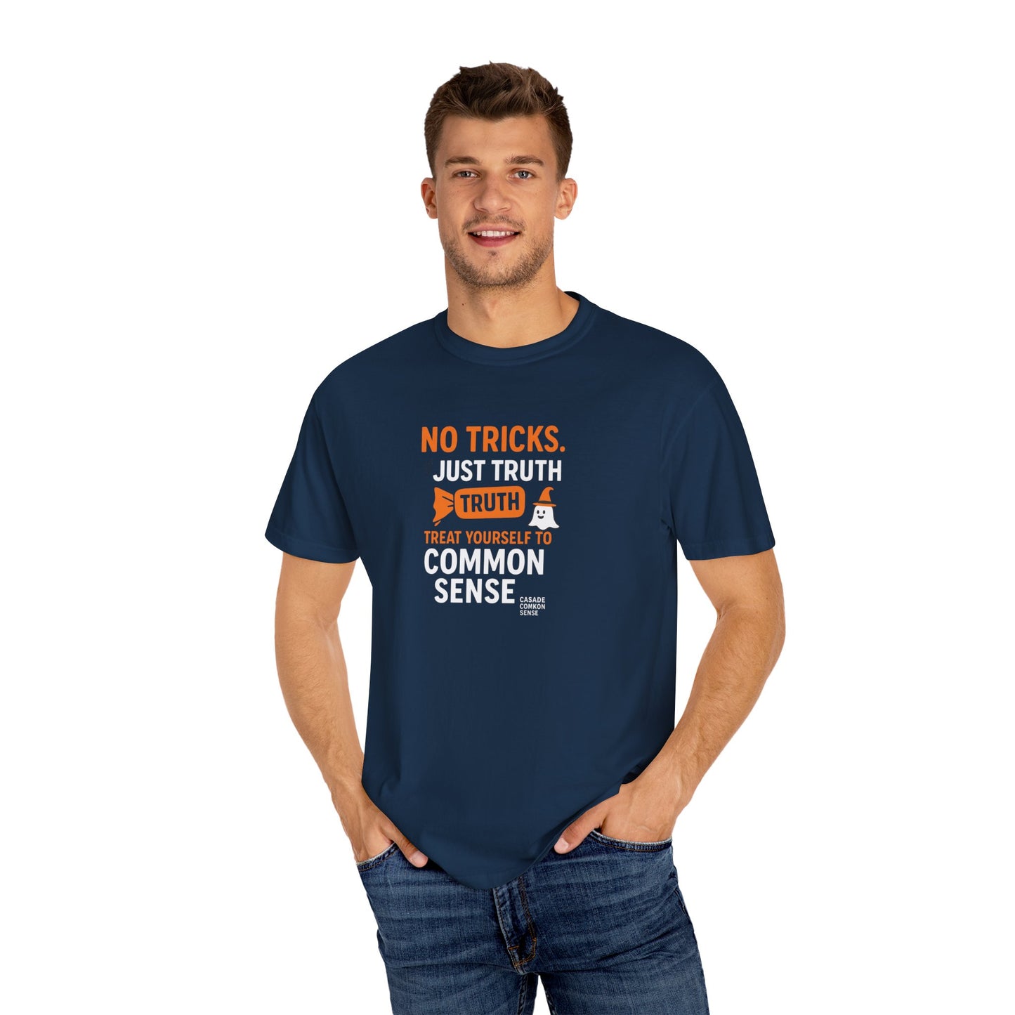 Unisex Humor T-Shirt, Embrace Truth, Casual Wear, Gift for Friends, Everyday Comfort, Statement Tee