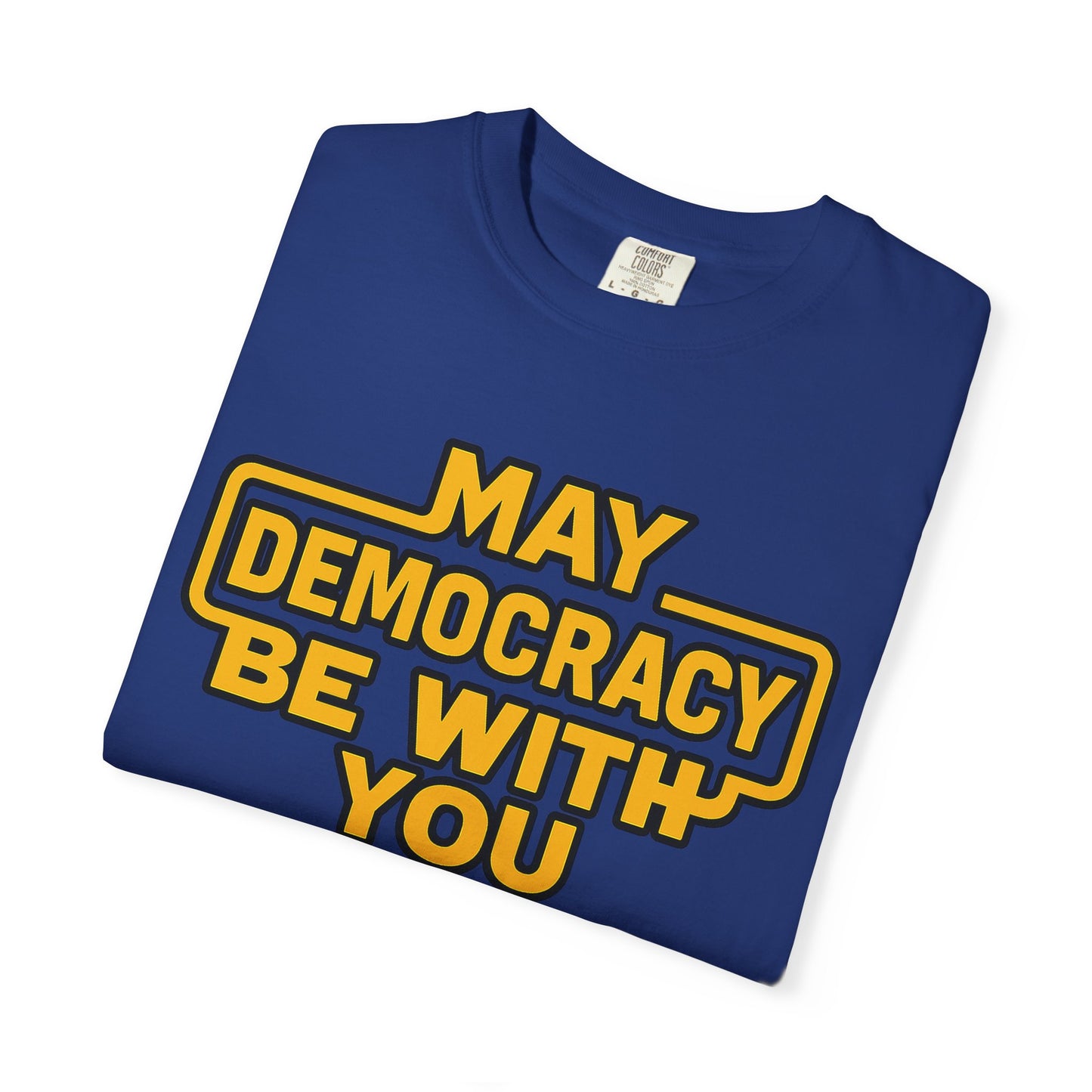 Pro-Democracy Unisex T-Shirt – Activist Graphic Tee, Political Statement Shirt, Everyday Casual Wear, Election Day Outfit