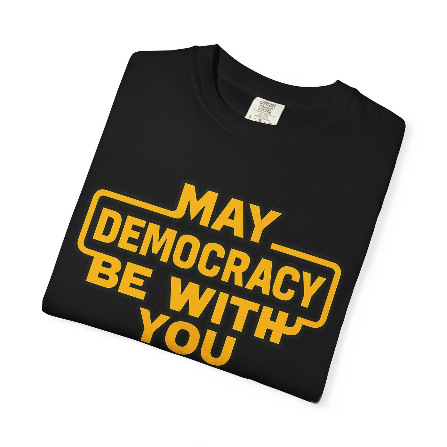 Pro-Democracy Unisex T-Shirt – Activist Graphic Tee, Political Statement Shirt, Everyday Casual Wear, Election Day Outfit
