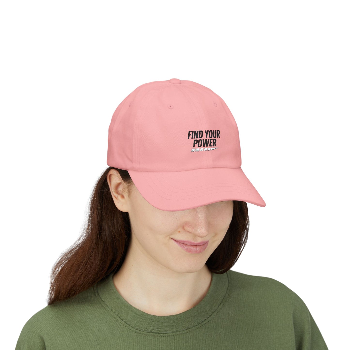 Empowering Dad Cap, Find Your Power Hat, Casual Dad Hat, Classic Dad Cap, Gift for Fathers Day, Everyday Style Cap