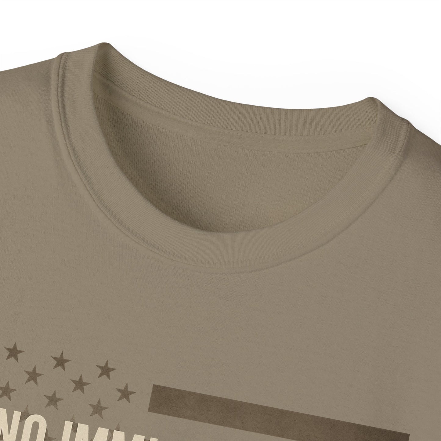 No Immigrants, No America T Shirt -Unisex Political Statement Tee, Casual Activist Shirt, Everyday Comfort for Men & Women