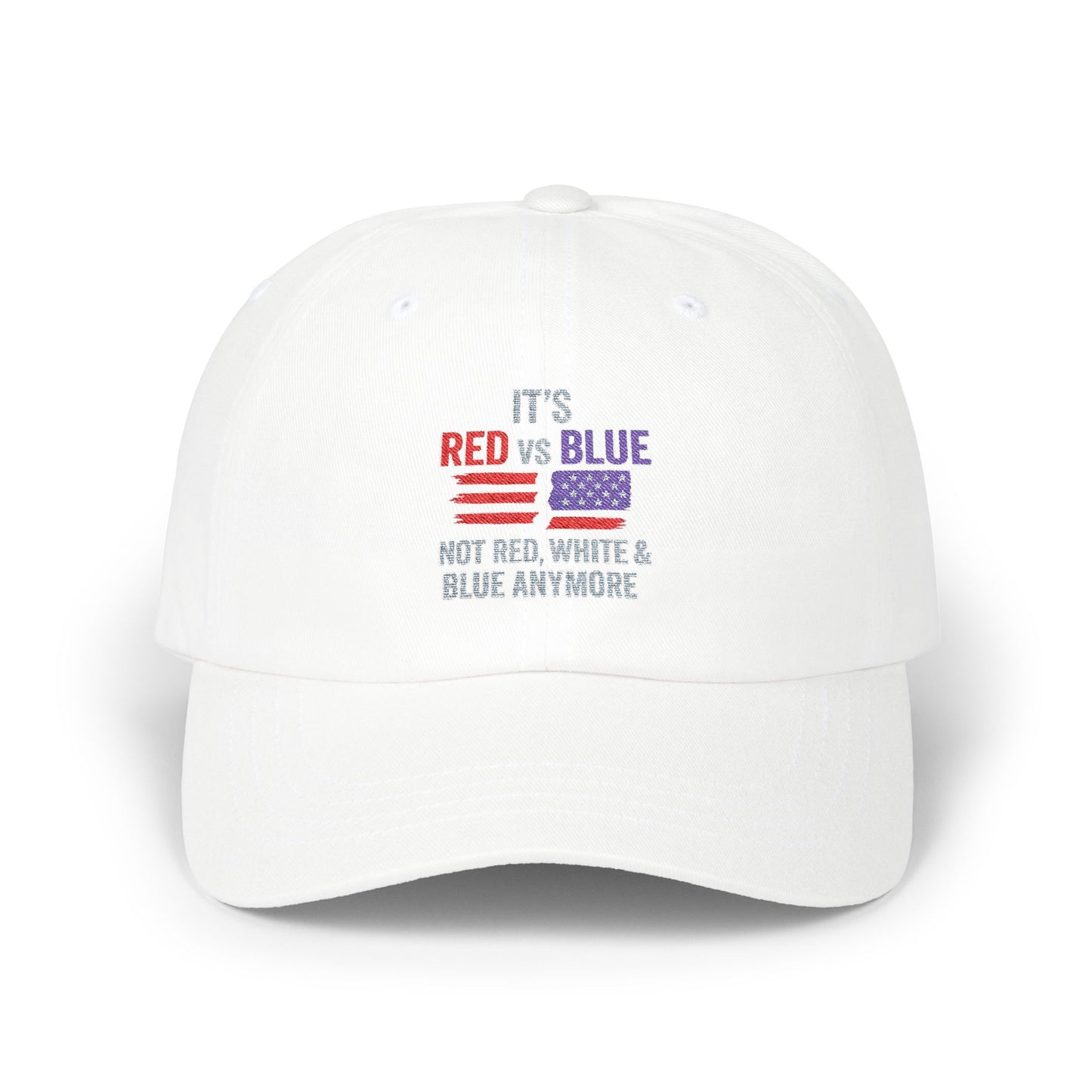 Red vs Blue – Political Divide Statement Hat | Casa de Common Sense
