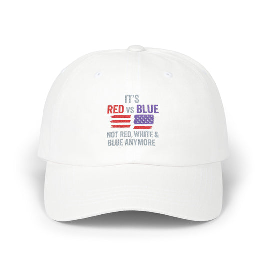 Red vs Blue – Political Divide Statement Hat | Casa de Common Sense