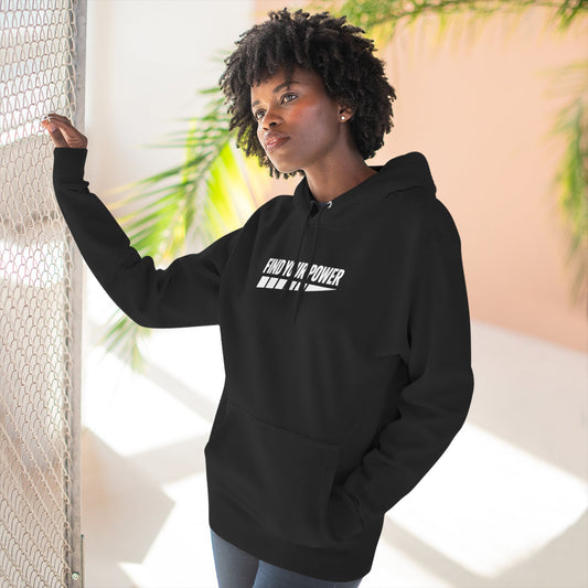 Find Your Power Hoodie – Motivational Unisex Pullover, Inspirational Graphic Sweatshirt, Everyday Comfort, Casual Athleisure Wear
