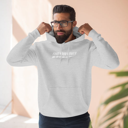 Find Your Power Hoodie – Motivational Unisex Pullover, Inspirational Graphic Sweatshirt, Everyday Comfort, Casual Athleisure Wear