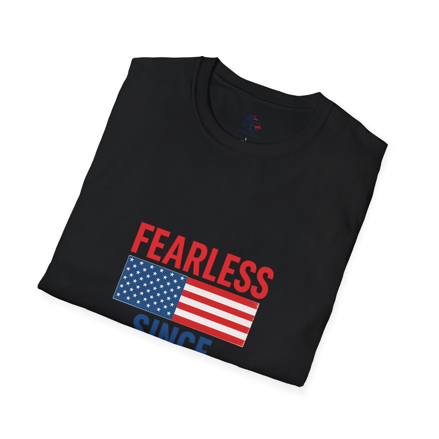 Patriotic Graphic Tee - Fearless Since 1776, Independence Day Shirt, 4th of July Apparel, American Pride T-Shirt, Gifts for Veterans