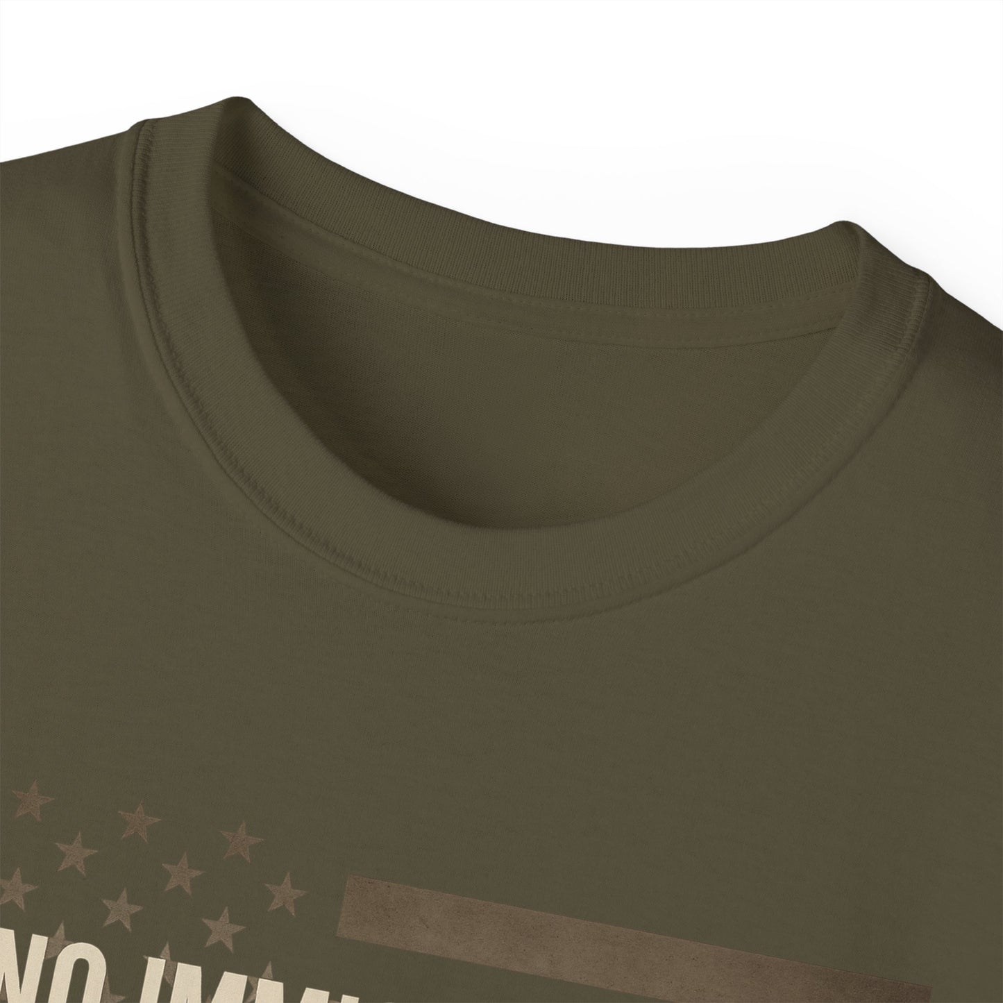 No Immigrants, No America T Shirt -Unisex Political Statement Tee, Casual Activist Shirt, Everyday Comfort for Men & Women