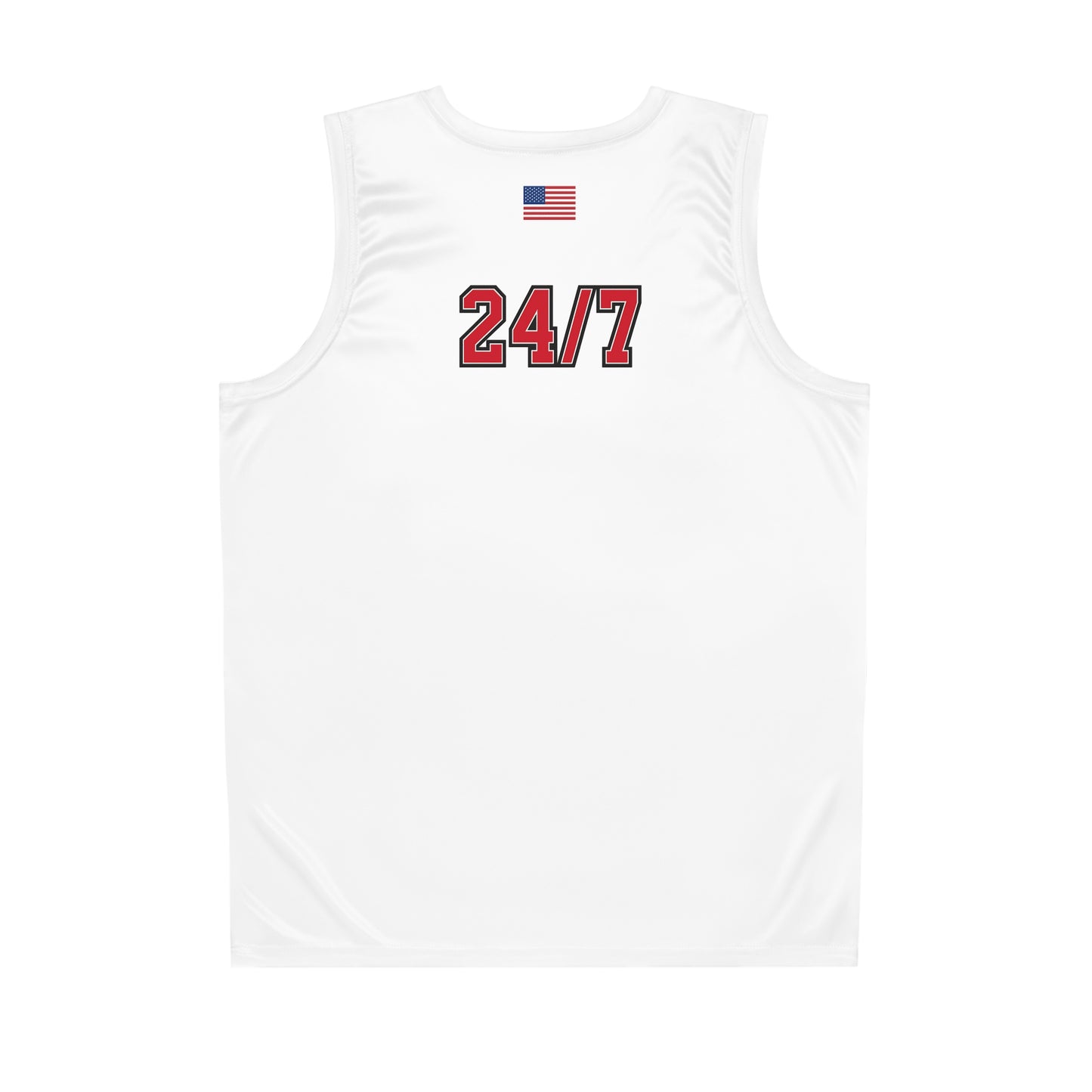 Guard Democracy 24/7 – Varsity Style Basketball Jersey