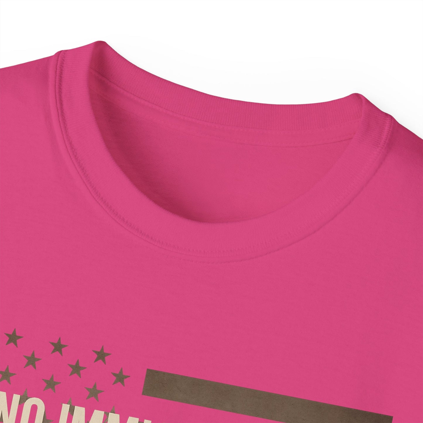 No Immigrants, No America T Shirt -Unisex Political Statement Tee, Casual Activist Shirt, Everyday Comfort for Men & Women