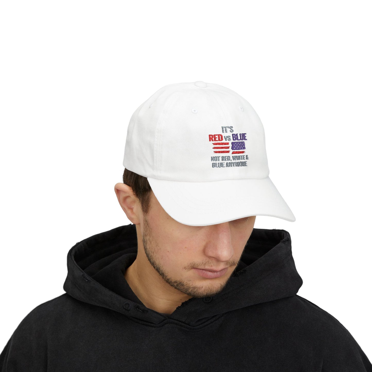 Red vs Blue – Political Divide Statement Hat | Casa de Common Sense