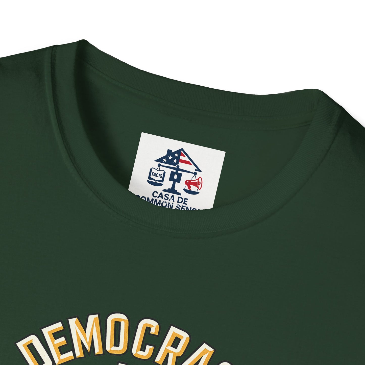 Copy of Democracy Is Brewing – Patriotic Graphic T-Shirt