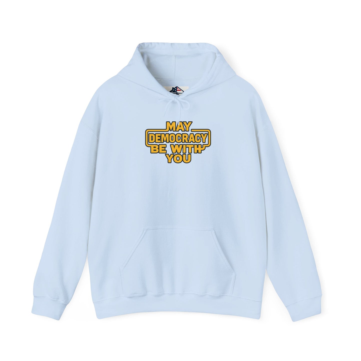 Democracy Themed Hoodie, May Democracy Be With You Sweatshirt, Political Apparel, Activism Gift, Unisex Hooded Sweatshirt, Election [...]
