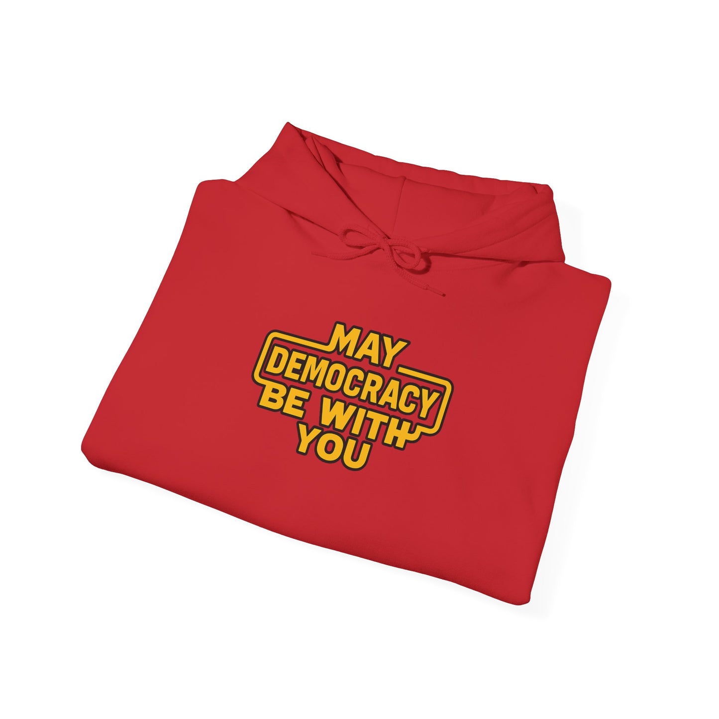 Democracy Themed Hoodie, May Democracy Be With You Sweatshirt, Political Apparel, Activism Gift, Unisex Hooded Sweatshirt, Election [...]