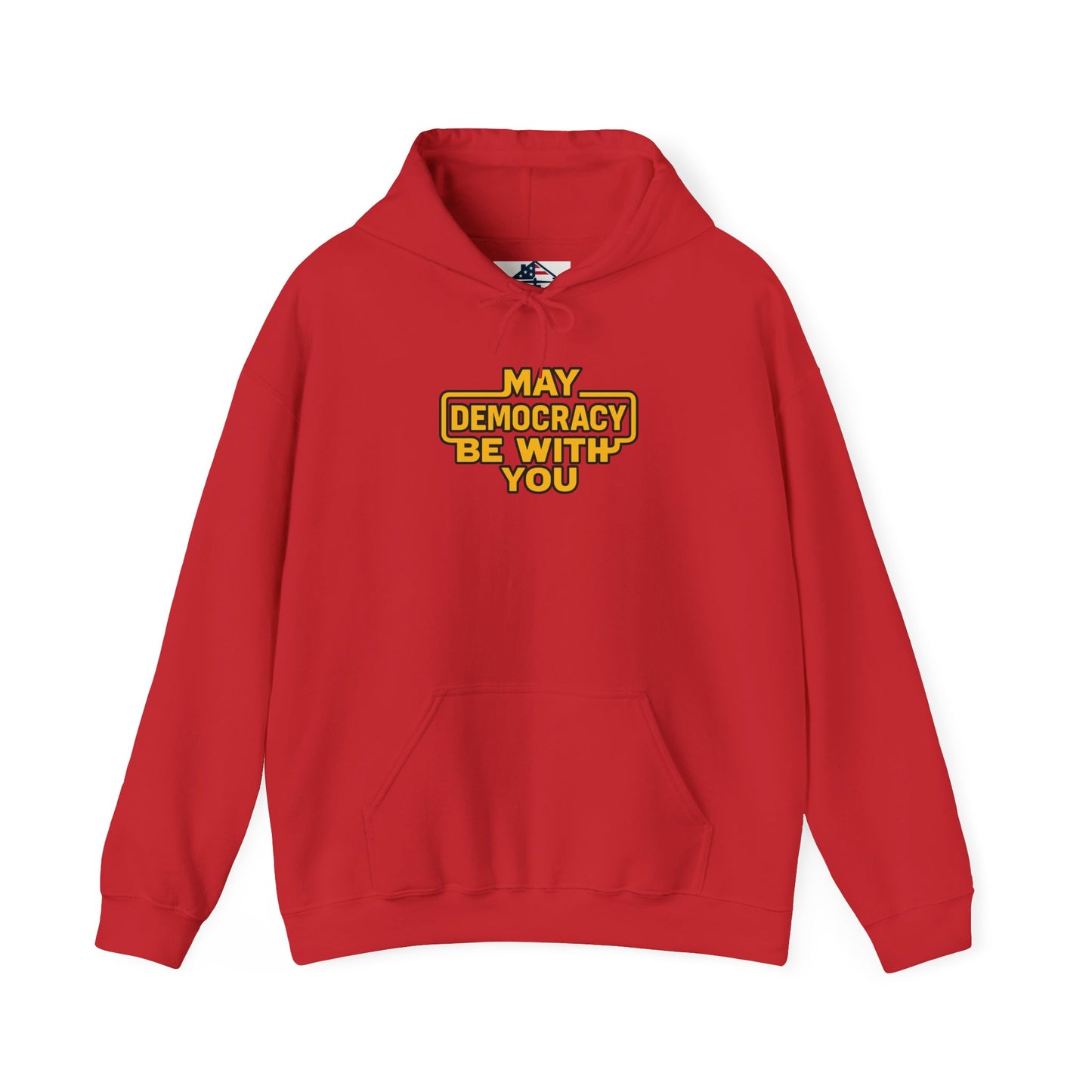 Democracy Themed Hoodie, May Democracy Be With You Sweatshirt, Political Apparel, Activism Gift, Unisex Hooded Sweatshirt, Election [...]