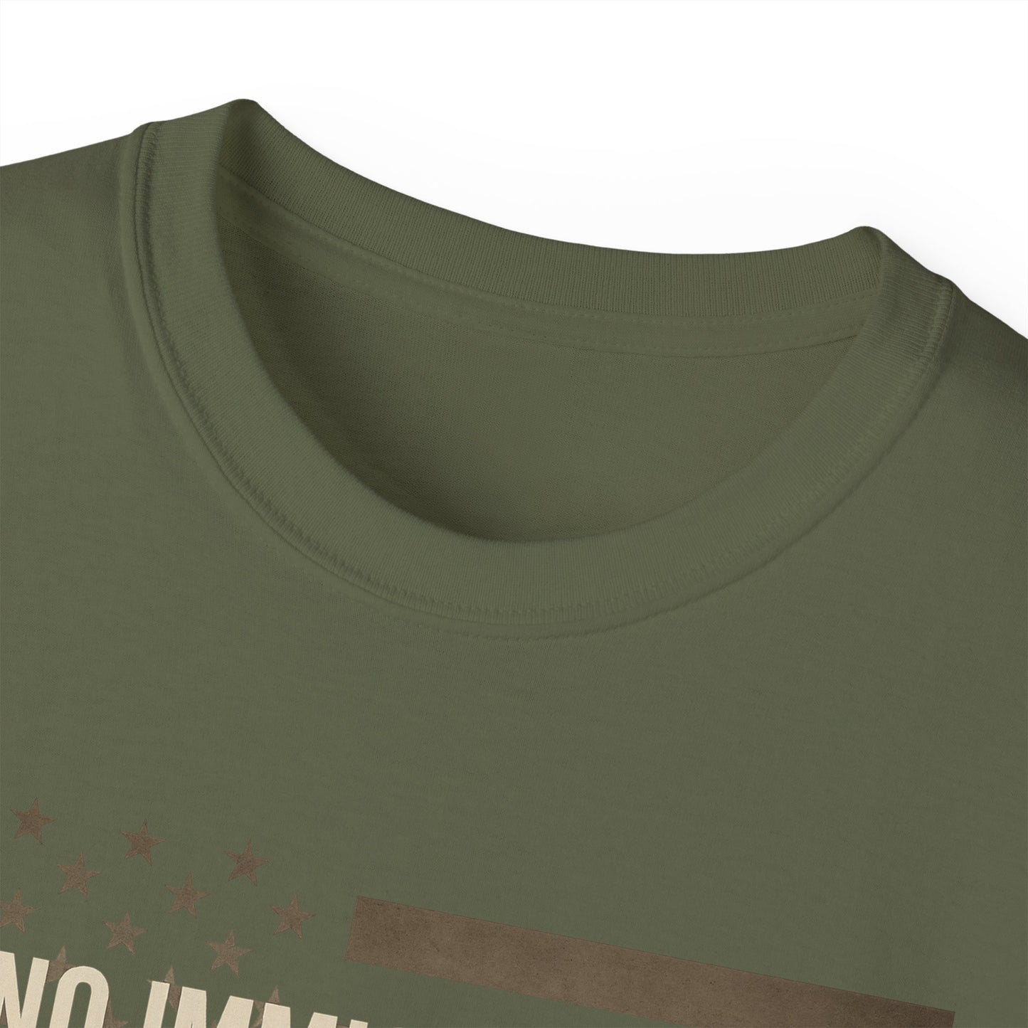 No Immigrants, No America T Shirt -Unisex Political Statement Tee, Casual Activist Shirt, Everyday Comfort for Men & Women