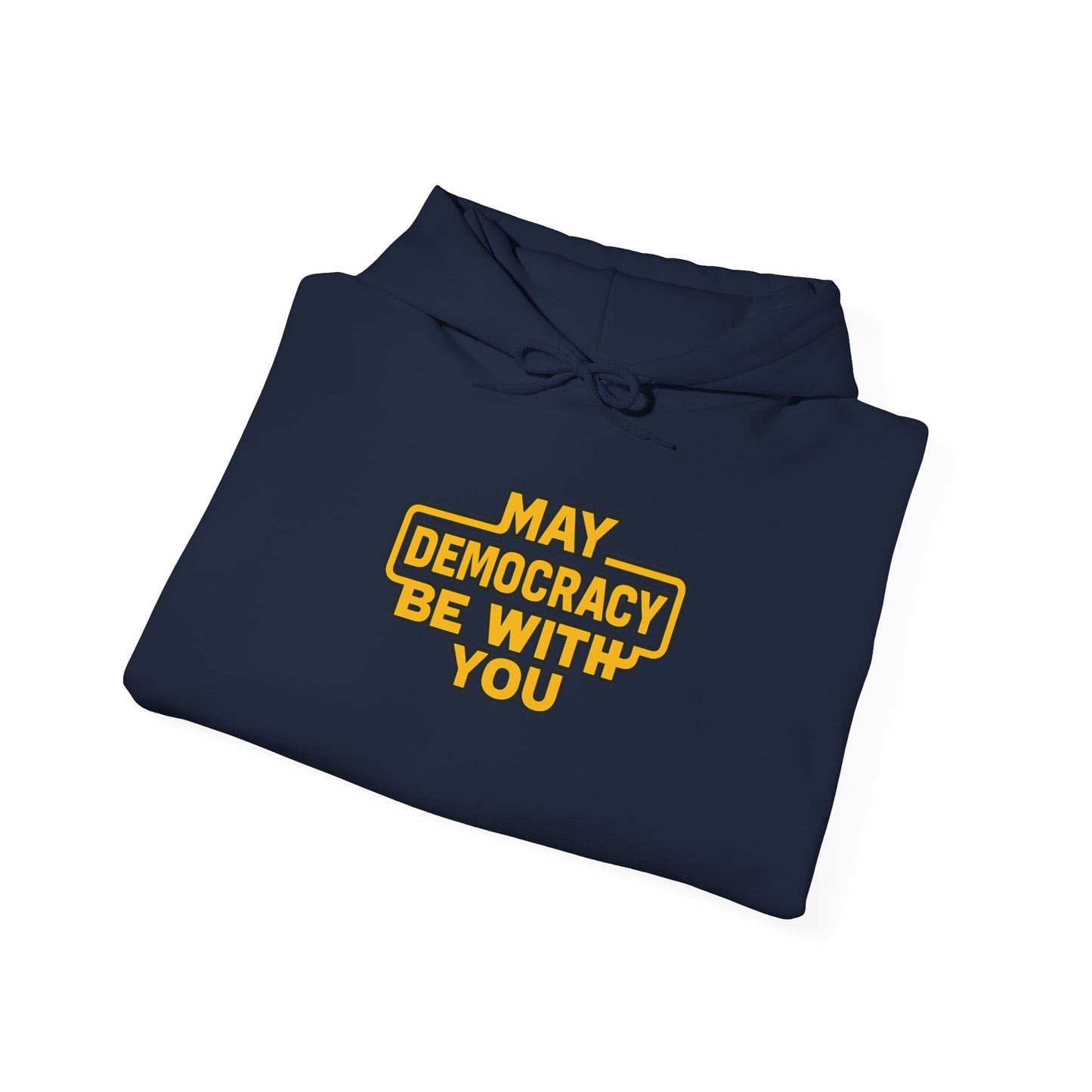 Democracy Themed Hoodie, May Democracy Be With You Sweatshirt, Political Apparel, Activism Gift, Unisex Hooded Sweatshirt, Election [...]