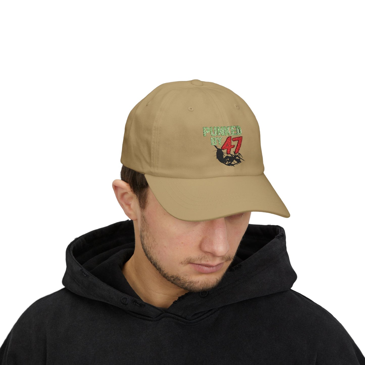 Classic Dad Cap - Punked by 47, Casual Hat for Dads, Gift for Father's Day, Stylish Dad Attire, Trendy Accessories, Everyday Wear