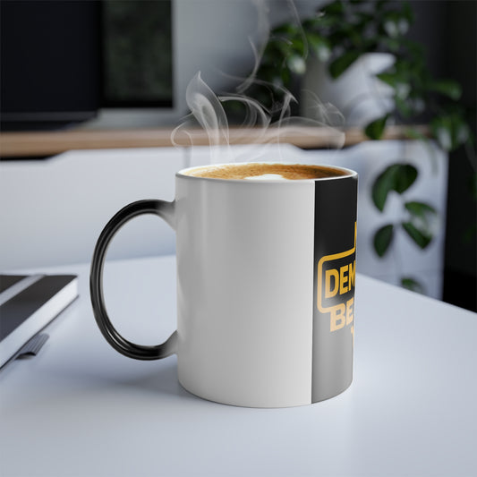 May Democracy Be With You Coffee Mug – Patriotic  Style Political Statement Cup – Freedom & Justice Themed Gift