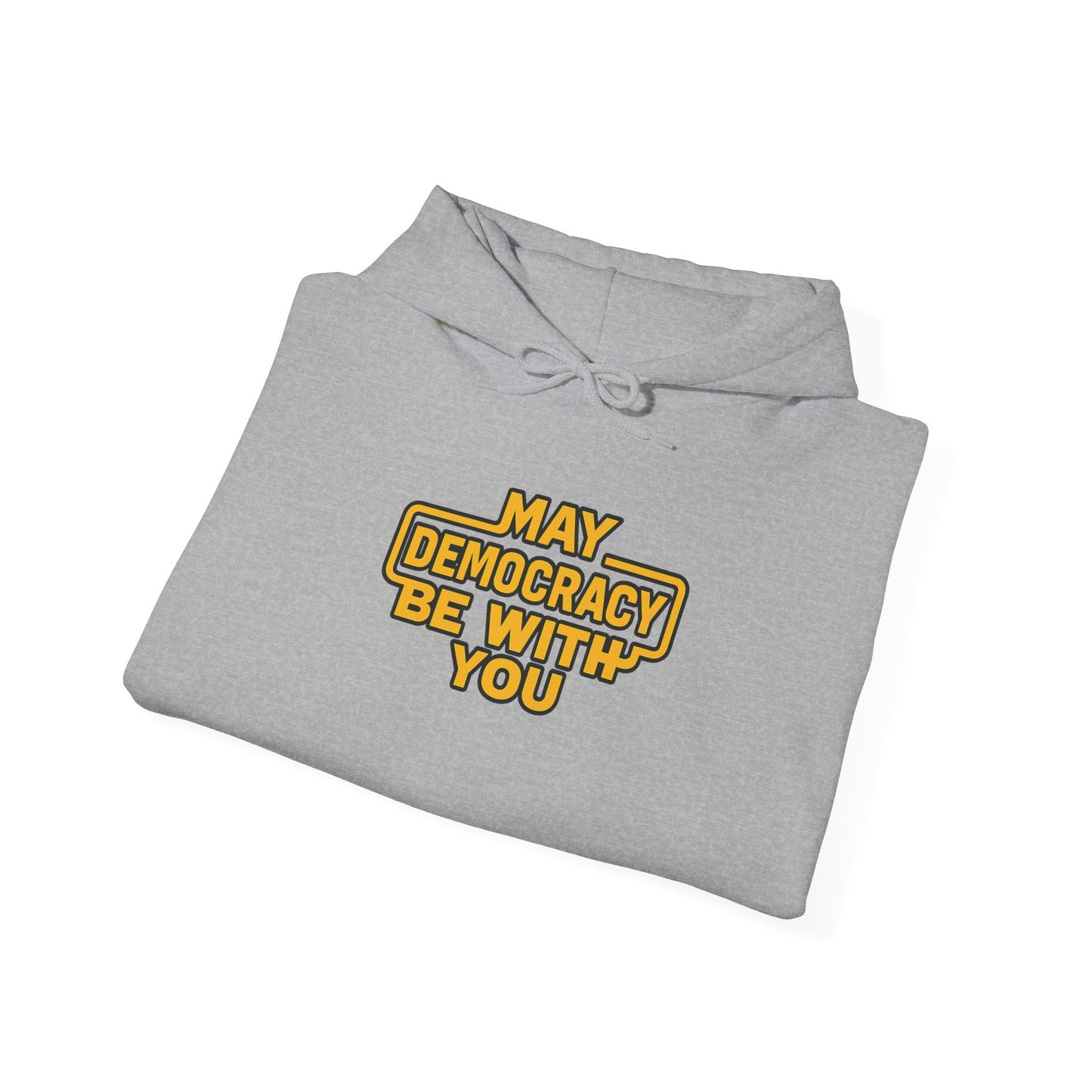 Democracy Themed Hoodie, May Democracy Be With You Sweatshirt, Political Apparel, Activism Gift, Unisex Hooded Sweatshirt, Election [...]